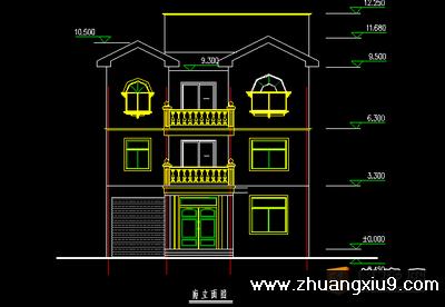 8米x10米房子设计图
